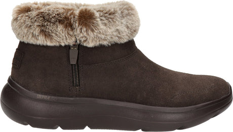 Skechers on-the-go enre – śniegowce damskie Snow Cappe – brązowe