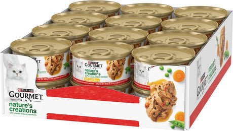 Wyśmienite dzieła natury - mokra karma dla kotów - wołowina - 24 x 85 g