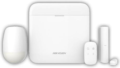 Hikvision ds-pwa64-kit-we axe pro zestaw startowy alarmu bezprzewodowy 868 MHz z siecią LAN, Wi-Fi i GPRS