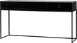 Woood silas sidetable - essen - blacknight - 74x140x40