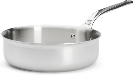 Powinowactwo kupującego - patelnia do smażenia - stal nierdzewna - prosta krawędź - 24 cm - bez pfas