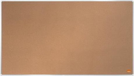 Tablica pamiątkowa Nobo Impression Pro Widescreen Tablica korkowa z samonaprawiającego się korka - 710x400mm - naturalny brąz - planista