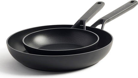 Kitchenaid koekenpannenset classic forged - ø 20 en 28 cm - keramische anti-aanbaklaag