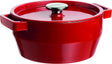 Zapiekanka wolnowarowa Pyrex - czerwona - 28 cm - 6,3 l