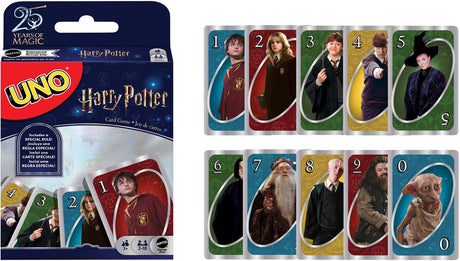 Gry karciane UNO firmy Mattel - Harry Potter