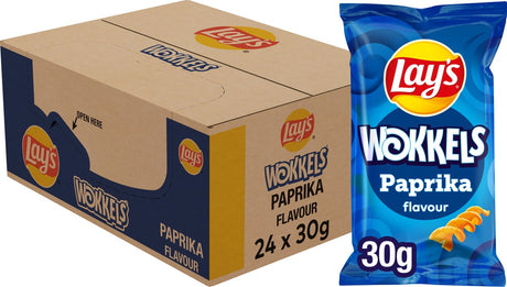 Lay's Wokkels papryka - frytki - 24 x 30 gramów