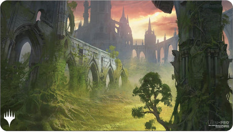 Ultrapro ultra pro - magia - zbieranie - ravnica zremasterowana - mata do zabawy Gruul Clans Tumping Ground (60 x 34 cm)