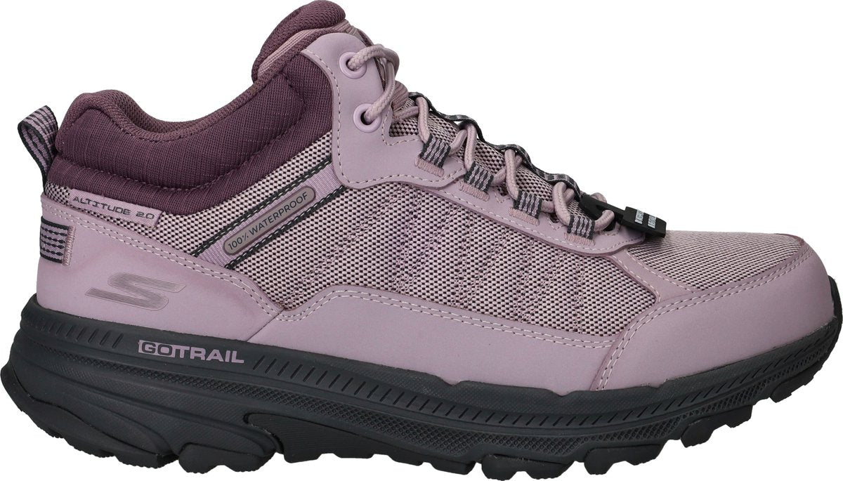 Damskie buty turystyczne Skechers Go Run Trail Height 2.0 - c - fioletowe