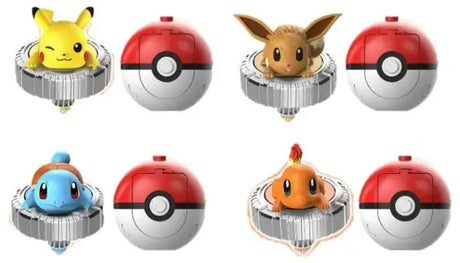 Zabawka typu spinner bitewny Pokémon – kolekcjonerskie akcesorium do pokéballa.