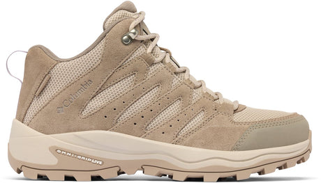 Wodoodporne damskie buty turystyczne Columbia Redmond™ iv mid – mokry piasek, granitowo-fioletowy