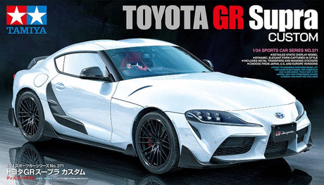 Model samochodu Tamiya - 24371 Toyota gr Supra Custom - sportowe coupe - plastik samochodowy - 1:24 - modelarstwo