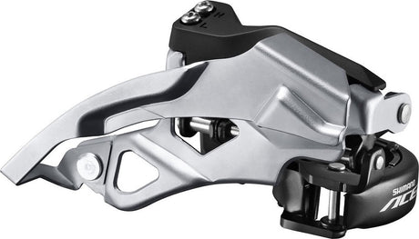 Przerzutka przednia Shimano 3 x 9-biegowa Acera T3000 top swing dual pull 48t - czarno-srebrna