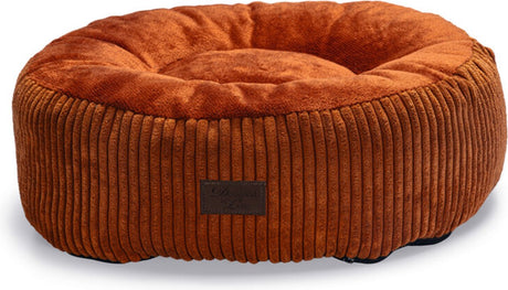 Designed by lotte ligmand ribbed kattenmand - kattenkussen - terra 50 x 50 x 17 cm - kat one size