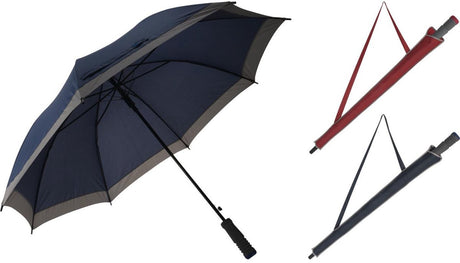 Parasol 104 cm w kolorze niebieskim lub bordowym