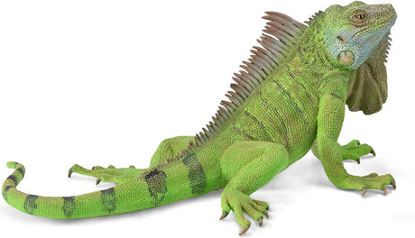 Figurka Collecta - legwan zielony - (xl) - dzikie zwierzęta - ręcznie malowana - miniatura