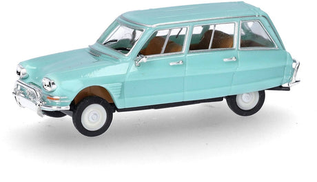 Herpa 027328-004 samochód h0 Citroën Ami 6 break, pastelowy turkus