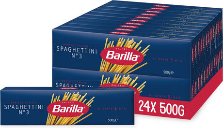 Barilla spaghettini - tradycyjny włoski - makaron - 24 x 500g
