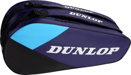 Dunlop - torba tenisowa - fx-club 10rkt - torba sportowa unisex - fioletowo-czarny cyjan