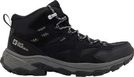 Męskie buty turystyczne Jack Wolfskin vojo tour texapore mid m-phantom
