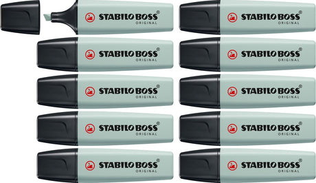 Oryginał Stabilo Boss - rozświetlacz - naturecolors - ziemista zieleń - pudełko 10 sztuk