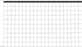 Avento get go volleybalnet - 9.5 x 1 m - zwart - inclusief ophangkoorden one size