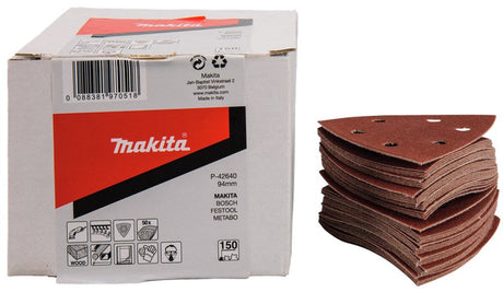 Akcesoria Makita papier ścierny 3-k K150 czerwony v. - p-42640 - p-42640