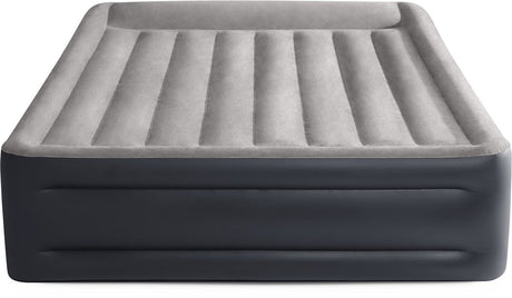 Materac dmuchany Intex Queen Deluxe z wbudowaną pompką - 203x152x42 cm