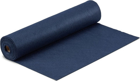 Filc kreatywny Vaessen w rolce - granatowy - 1 mm - 45 cm x 5 m