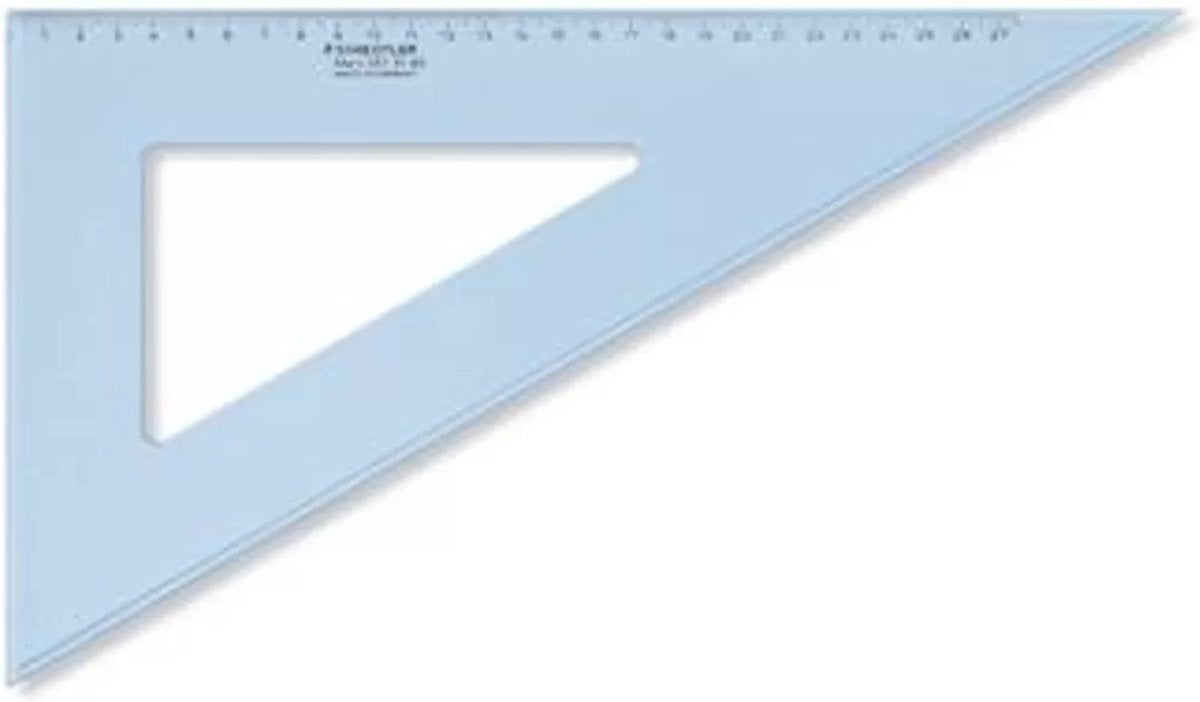 Trójkąt Staedtlera. punkt zerowy w narożniku - 31 cm 60°