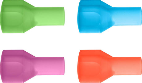 Duży zawór Camelbak - zestaw 4 kolorów - ustnik do butelki do picia - zielony niebieski fioletowy pomarańczowy