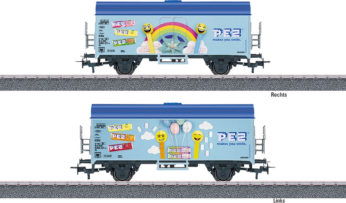 Uruchomienie Märklin - chłodnia „pez”.