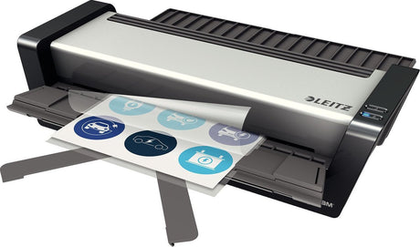 Maszyna do laminowania Leitz ilam touch turbo pro a3 - automatyczna - do 250 μ - w komplecie. okładki