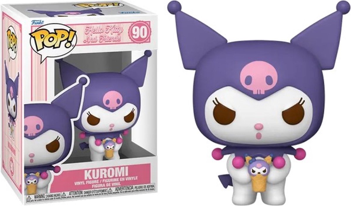 Funko pop sanrio: hello kitty – kuromi pop #90