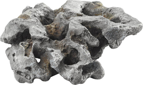 Zestaw dekoracji do akwarium Aqua della Lava - szary - 29,5 x 26 x 9cm