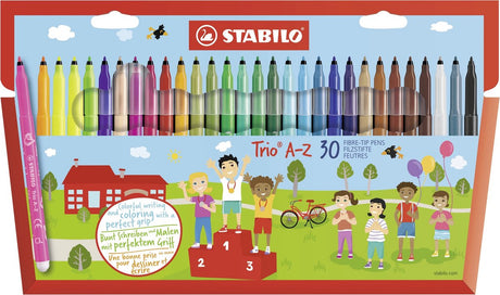 Stabilo trio a-z - pisaki - zestaw 30 sztuk