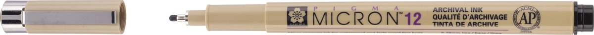 Długopis Sakura Pigma Micron 12 w kolorze czarnym