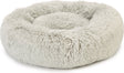 Beeztees kitten vako - kattenmand - pluche - grijs - 50x50x18 cm