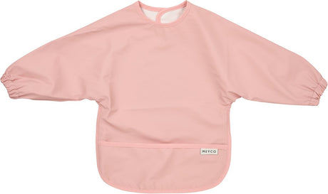 Meyco baby meyco mouwslab - 6-18 maanden - soft rose