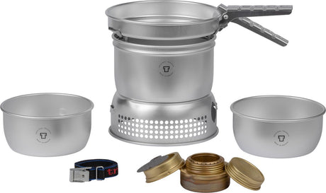 Trangia Stove 27-1 ul Ultralekki zestaw do gotowania na kempingu Spirit 18,5 x 10 cm
