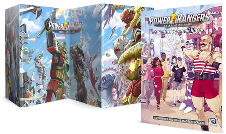Renegade game studios power rangers: rpg - żarłok za karę gra przygodowa ekran główny - gra fabularna - angielski -