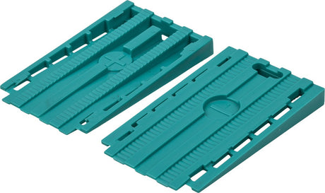 Wolfcraft - płytki wypełniające - 120 sztuk - klin uniwersalny - 8649000
