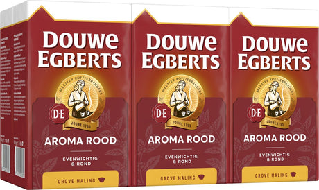 Kawa filtrowana Douwe Egberts aromatyzowana grubo mielona - 6 x 500 gramów