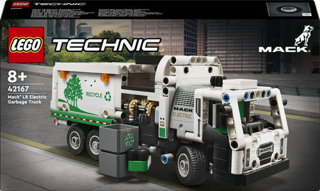 Lego Technic Mack LR Elektryczna śmieciarka - 42167