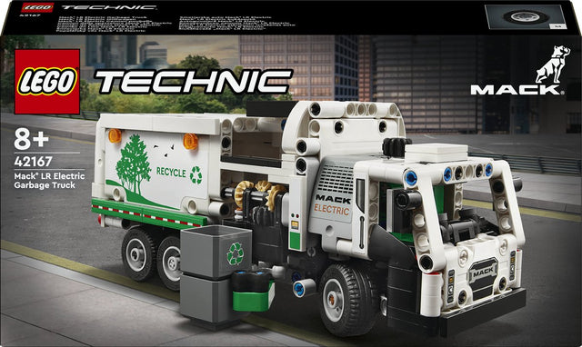 Lego Technic Mack LR Elektryczna śmieciarka - 42167