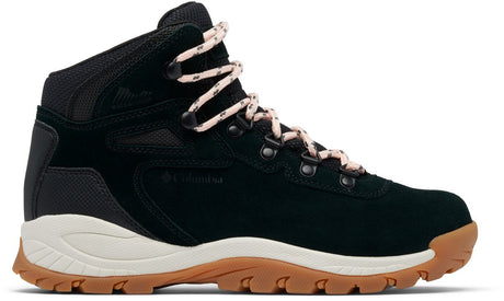 Wodoodporne, wzmocnione damskie buty turystyczne Columbia Newton Ridge™ plus - czarny, różowy