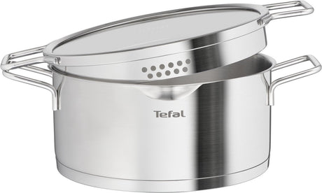 Patelnia Tefal Nordica - ø 24 cm - indukcyjna - bez pfas - ceramiczna