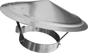 Regenkap - verzinkt staal - ø 148-154mm - verstelbaar