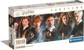 Clementoni - puzzle - 1000 elementów - panorama Harry'ego Pottera