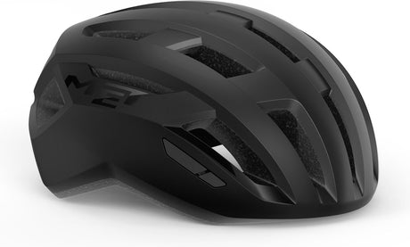 Z kaskiem rowerowym Vinci Mips mężczyźni kobiety – kask rowerowy rower wyścigowy dorośli – trekking – rozmiar s (52-56cm) – czarny mat (czarny)