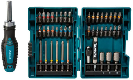 Zestaw bitów Makita z ratschengriffem 44szt - e-25096